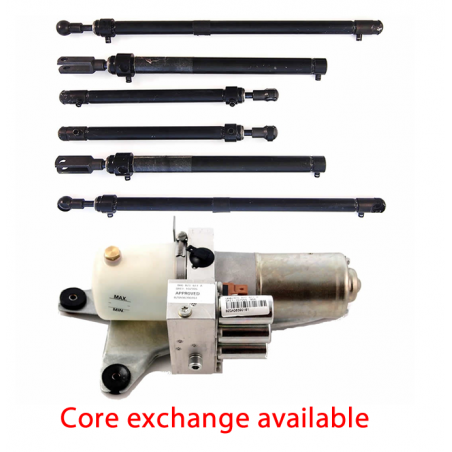 audi complete hydraulic system upgrade full set of cylinder and hydraulic pump