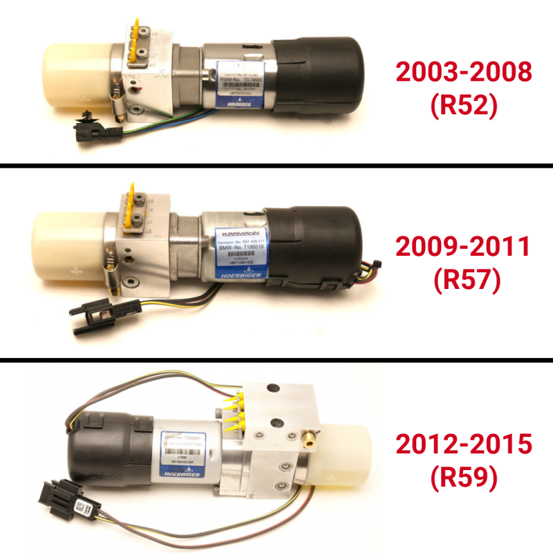 Hydraulic Pump - Mini Cooper Convertible - P/N: 54342758423