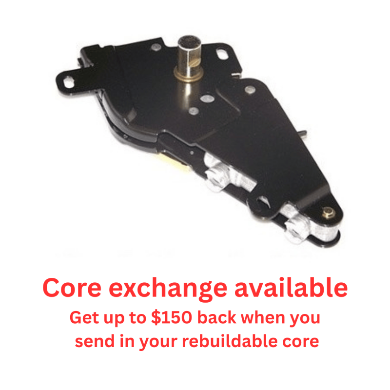 Special option: Core exchange Case cover lock & Cylinder assembly