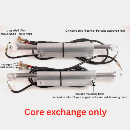 Pair of Porsche 911 (996/997) Convertible Top Hydraulic Cylinders