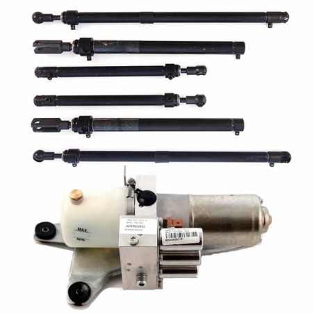 audi complete hydraulic system upgrade full set of cylinder and hydraulic pump