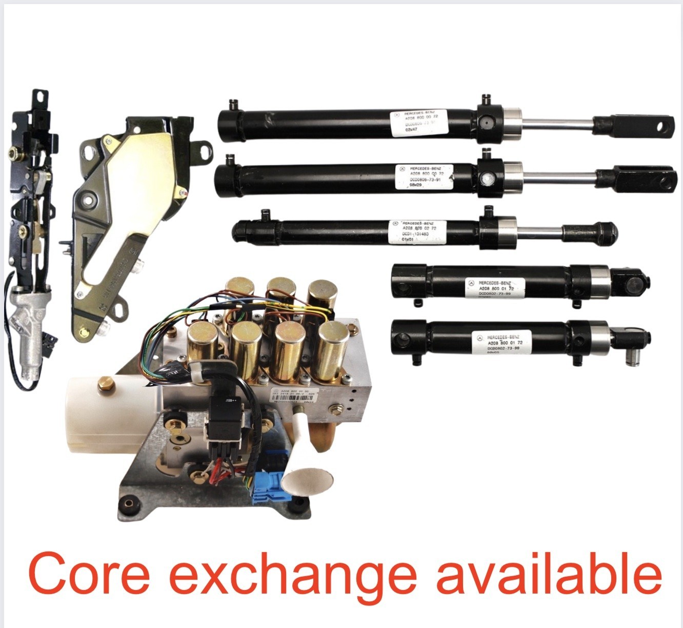 Core exchange: Top Hydraulic System - Merceedes W208 CLK Class